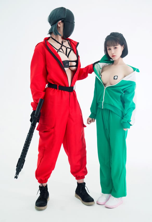 晕崽Zz –NO.017 鱿鱼游戏[54P1V/857MB]-1