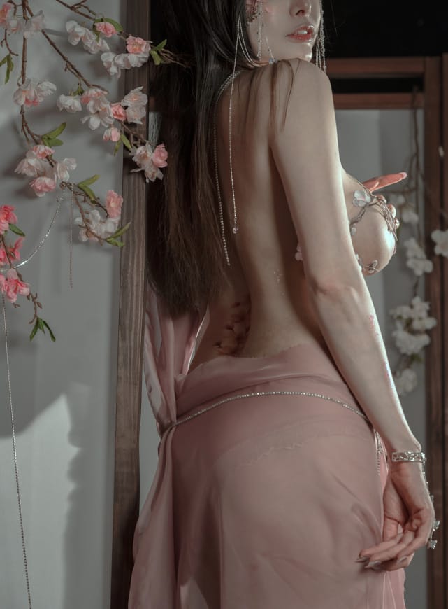 秋和柯基 –NO.63 粉 桃花神[34P1V/639MB]-1