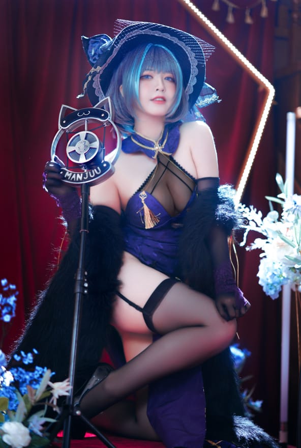 半半子 –NO.52 柴郡旗袍[64P/100MB]-2