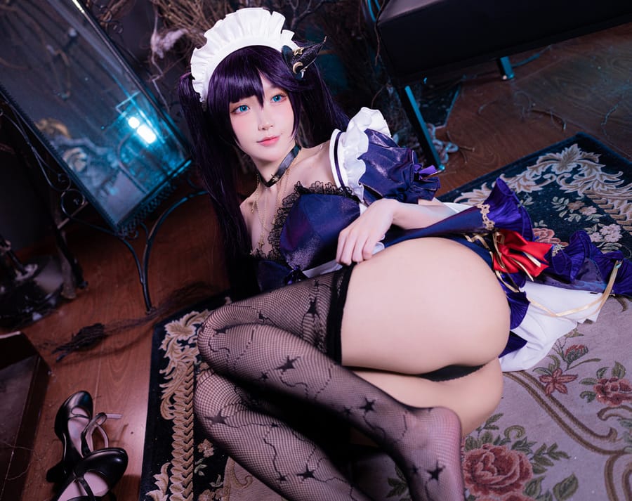 阿包也是兔娘 –NO.41 莫娜女仆[36P/478MB]-2