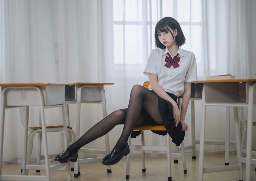 许岚LAN –NO.001 教室jk黑丝[40P/425MB]-3