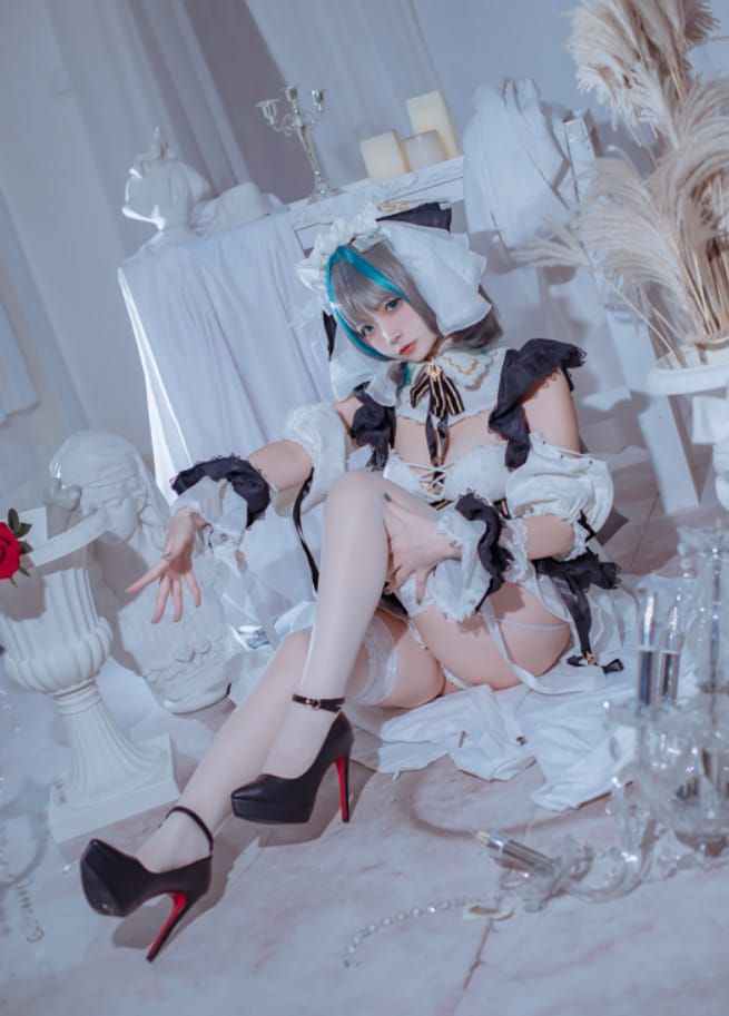 二佐Nisa –NO.106 碧蓝柴郡[30P/220MB]-1