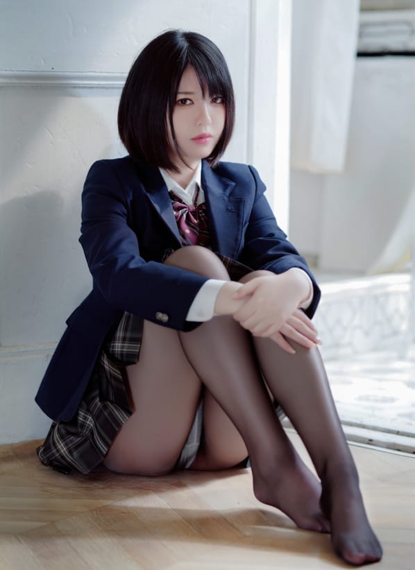 半半子 –NO.46 彼女の制服姿が好き[54P/84MB]