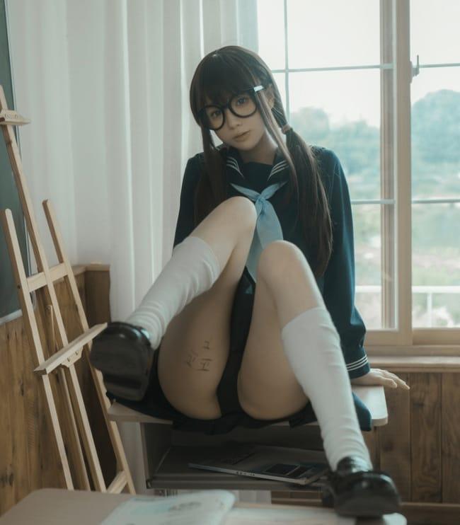 西园寺南歌 – NO.13 与班长的游戏[137P5V-1.07GB]-3