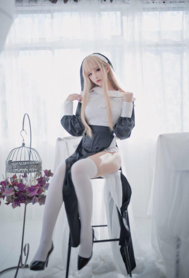 Shika小鹿鹿 – NO.089 修女[16P-172MB]-1