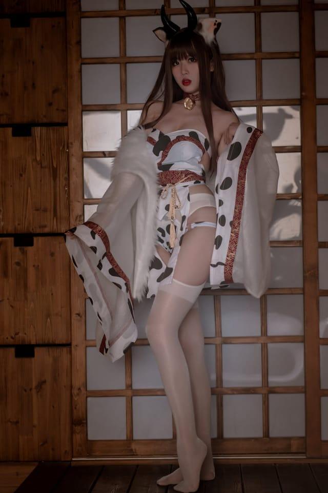 轩萧学姐 – NO.019 牛牛和服[47P-240M]-2