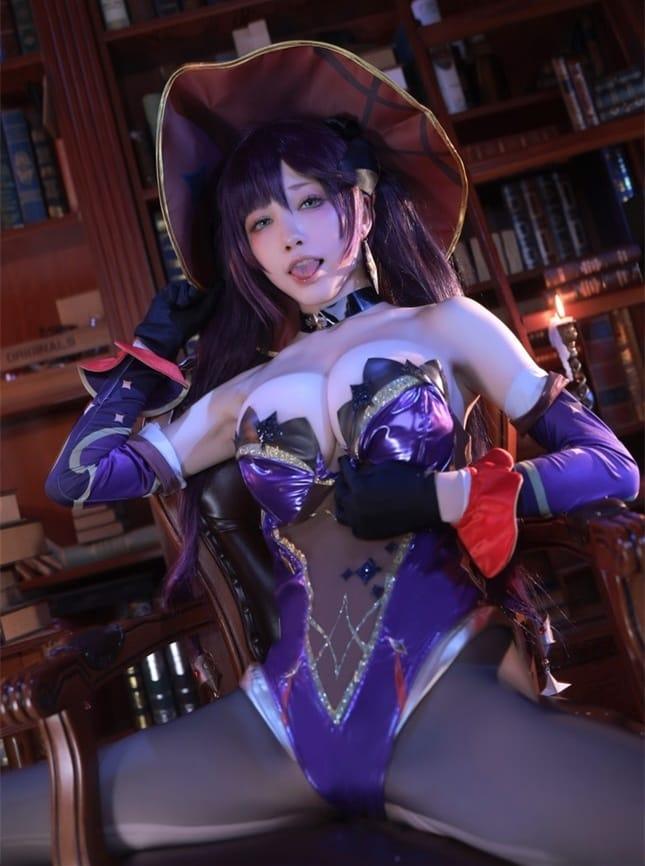 水淼aqua – NO.122 原神 莫娜[75P-89MB]