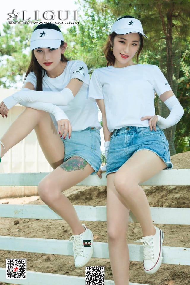 Ligui丽柜 – 2020.11.08 甜甜&安娜[42P67M]-1