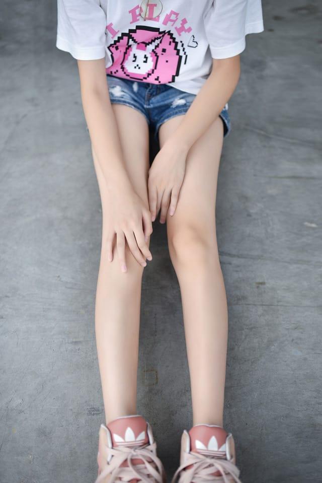 风之领域 – NO.100 眼镜妹妹超短牛仔美腿[45P243M]-1