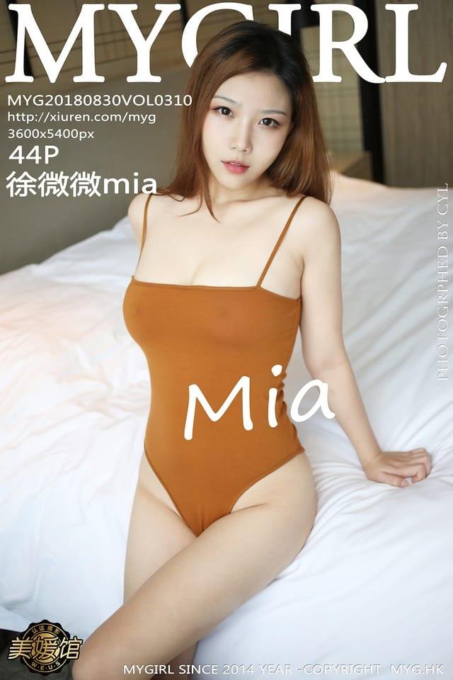 美媛馆 – 2018.08.30 Vol.310 徐微微mia[44+1P92M]