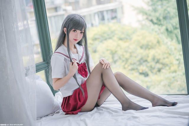 喵糖映画 – VOL.017 白发魔女[40P902M]-1