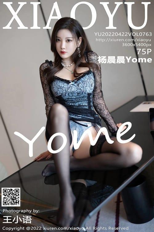 [XIAOYU语画界]2022.04.23 VOL.763 杨晨晨Yome[75+1P／630MB]