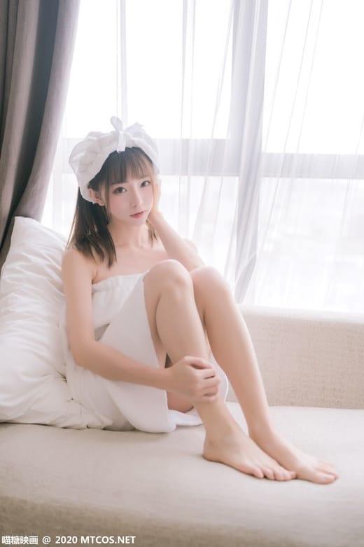 [喵糖映画]VOL.158 纯白浴巾 快点把我收藏吧[44P/289M]-1