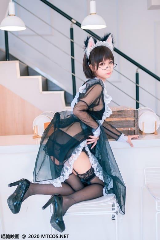 [喵糖映画]VOL.169 萌萌哒 猫耳钕仆 [36P/488M]-1