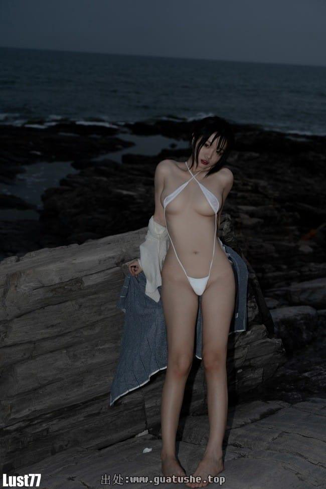 柒柒要乖哦 – NO.036 礁石海岸[52P-528MB]-1