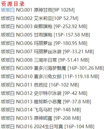坂坂白 – 写真图片合集【持续更新中】-3