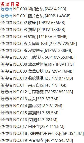 倦倦喵 – 写真图片合集【持续更新中】-1