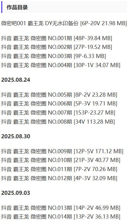 霸王龙 – 微密圈写真&视频合集【持续更新中】-2