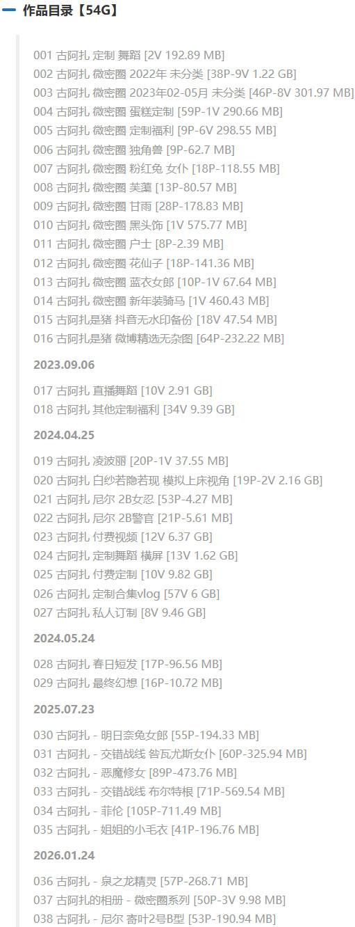 古阿扎 – 微密圈写真&视频合集【持续更新中】-1