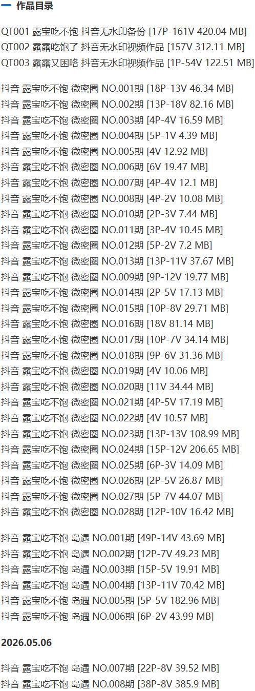 露宝吃不饱 – 微密圈等写真&视频合集【持续更新中】-1 露宝吃不饱 – 微密圈等写真&视频合集【持续更新中】-1